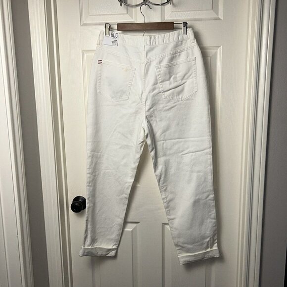 BDG Urban Outfitters White Mom High Rise Distressed Relaxed Fit Jeans size 31 - Picture 6 of 13